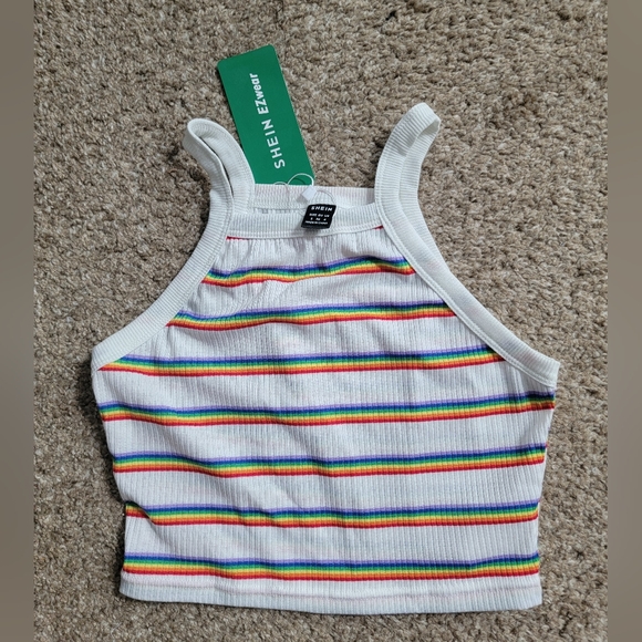 Cute Striped Rainbow Tank - Picture 1 of 6
